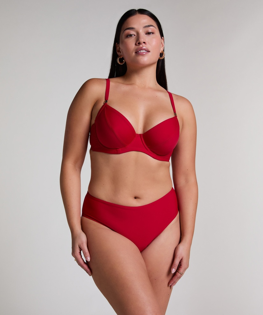 Bas de bikini Midi Luna Rio - Rouge