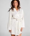 Kimono de Mariée en Satin - Blanc