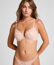 Soutien-gorge à armatures rembourré Chloé - Rose