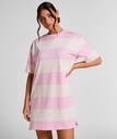 Chemise de nuit à col rond - Rose