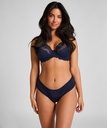 Slip brésilien en forme de V London - Bleu marine