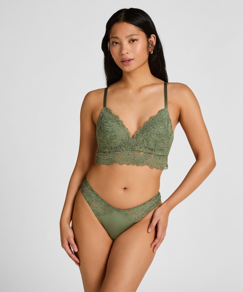 String Andrea - Vert kaki