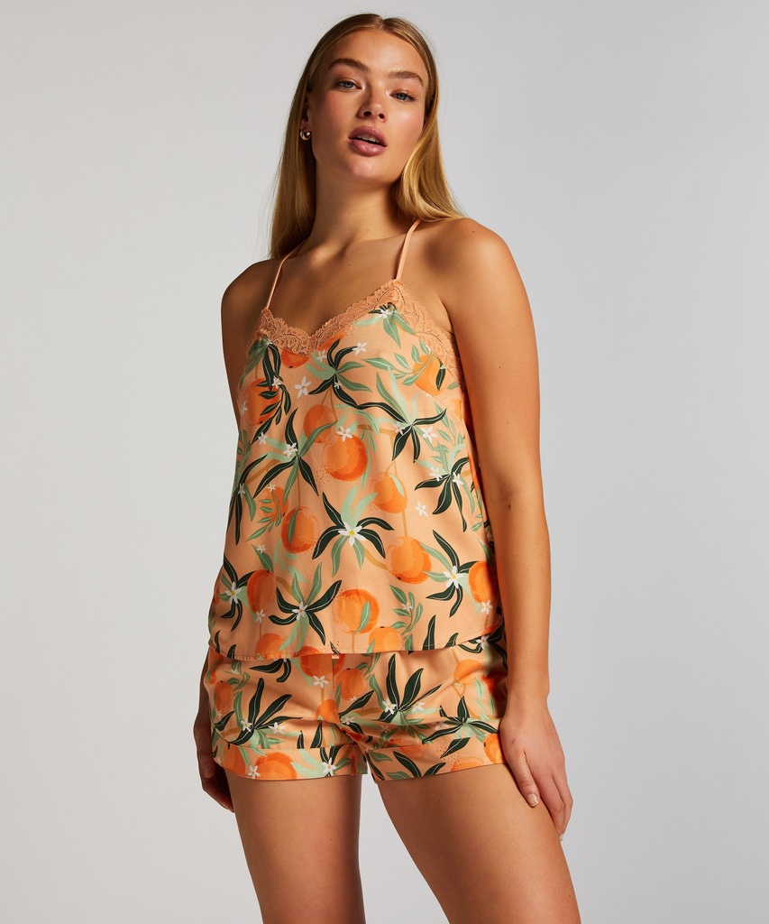 Short de pyjama - Abricot