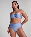 Bas de bikini galbant Honolulu - Bleu