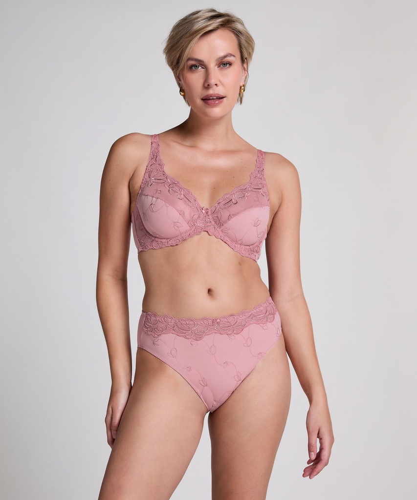Slip taille haute Diva - Lilas