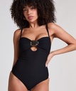 Maillot de bain sculptant Cabo - Noir