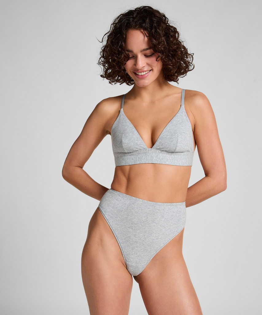 String en coton - Gris