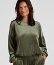 Top Velours - Vert lierre