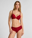 Slip brésilien Marine - Rouge