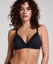 Soutien-gorge sans armatures préformé Lola - Noir