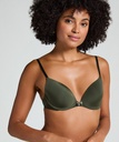 Soutien-gorge à armatures préformé Plunge - Vert
