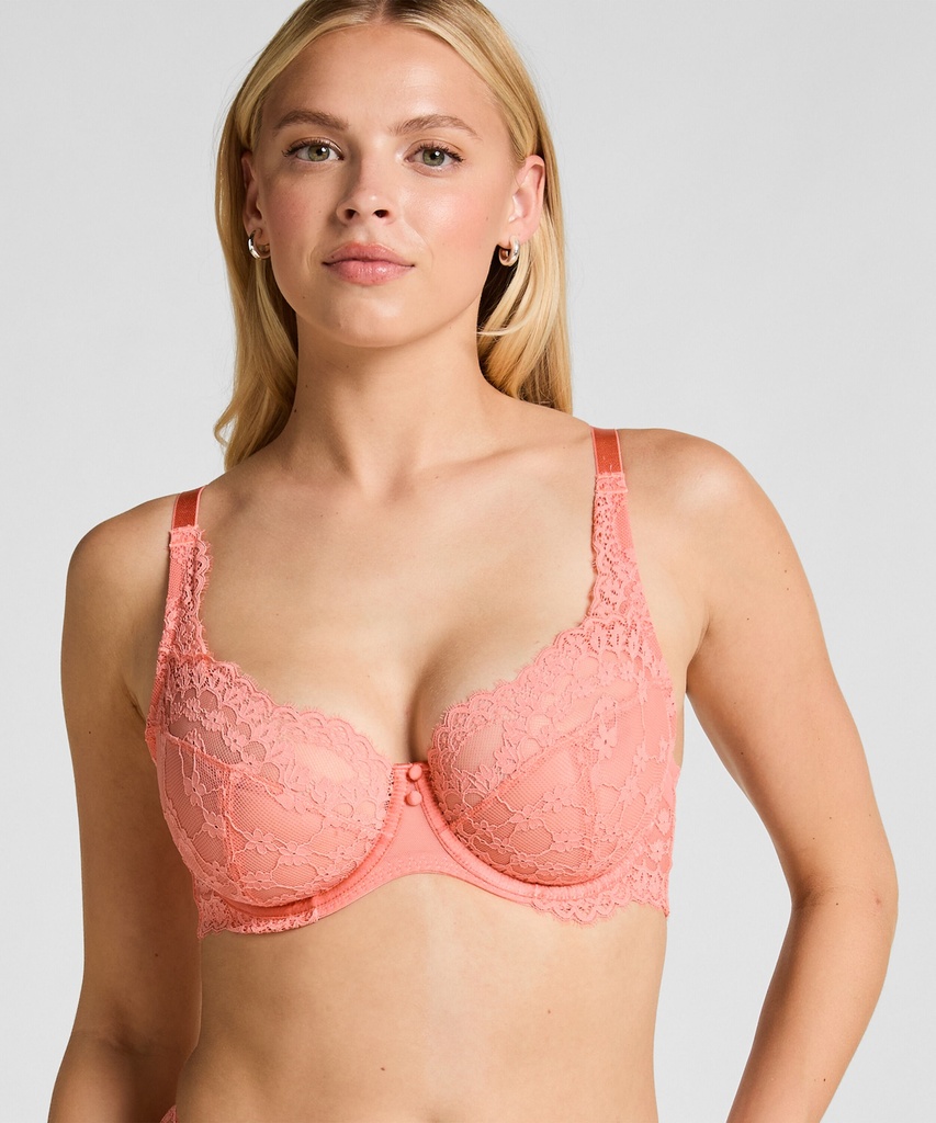 Soutien-gorge à armatures non-préformé Daisy - Rose