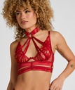Soutien-gorge à armatures non rembourré longline Emmeline - Rouge