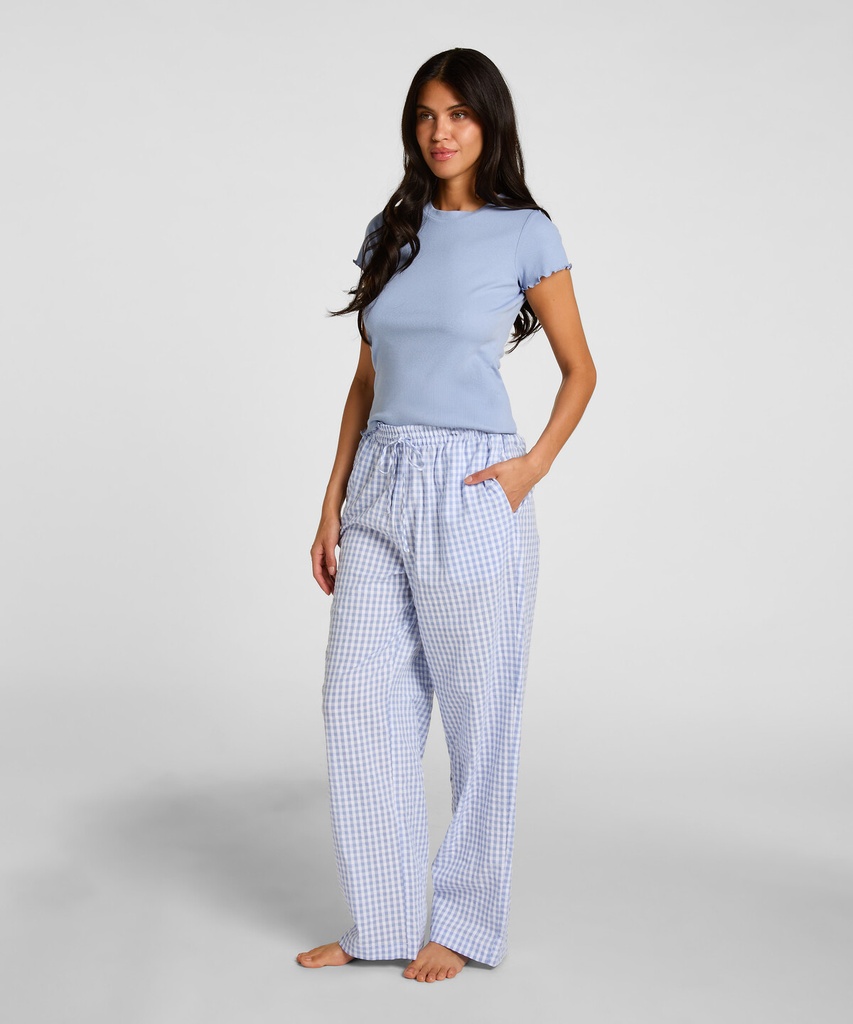 Pantalon de pyjama en Coton - Bleu