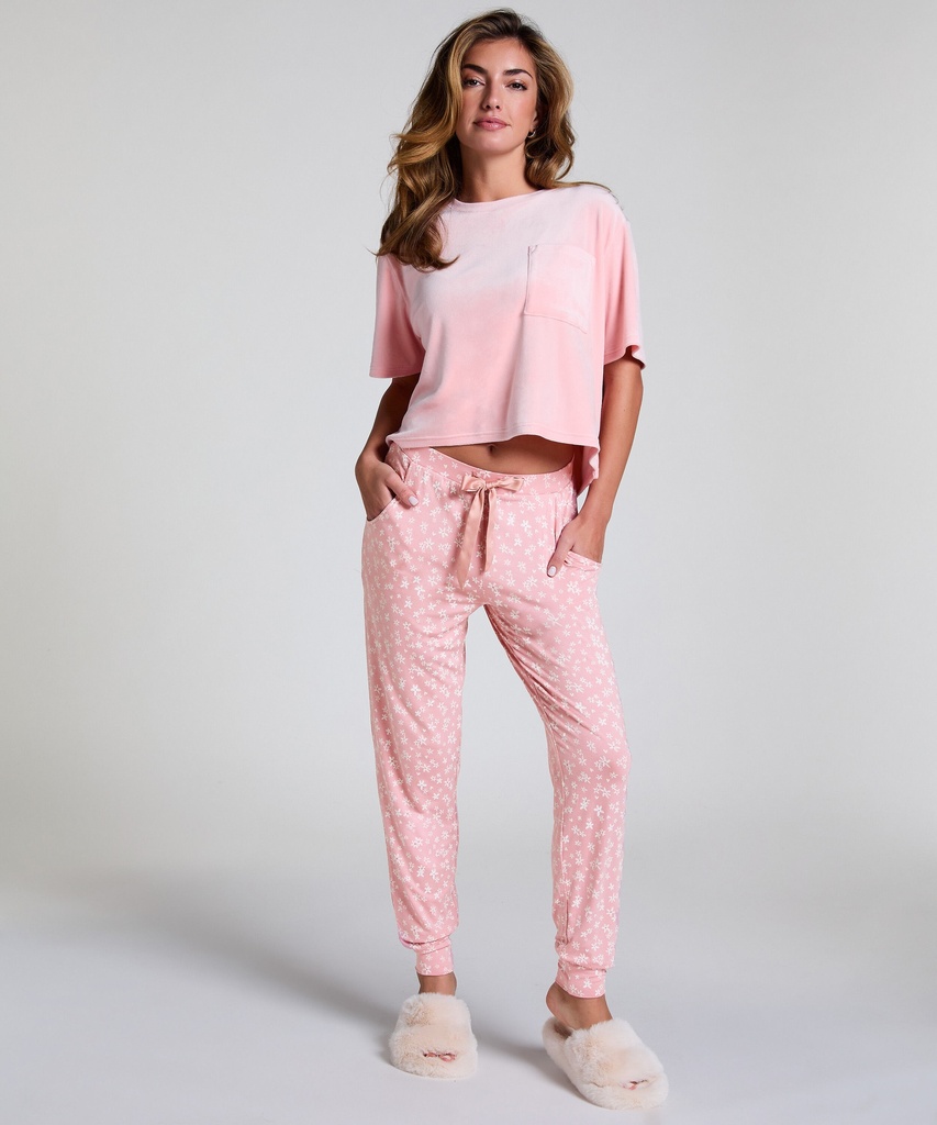 Pantalon de pyjama Jersey - Rose