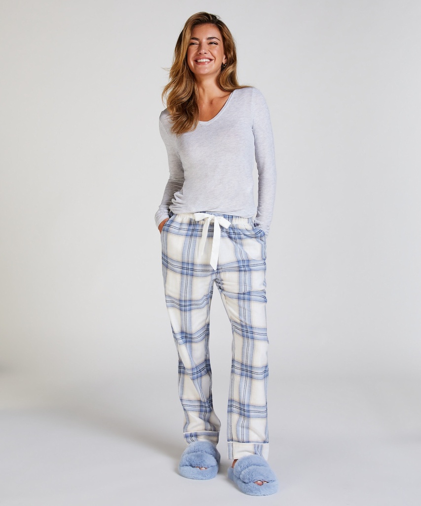 Pantalon de Pyjama Flanel - Bleu glacier