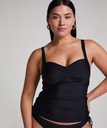 Tankini galbant Luna - Noir
