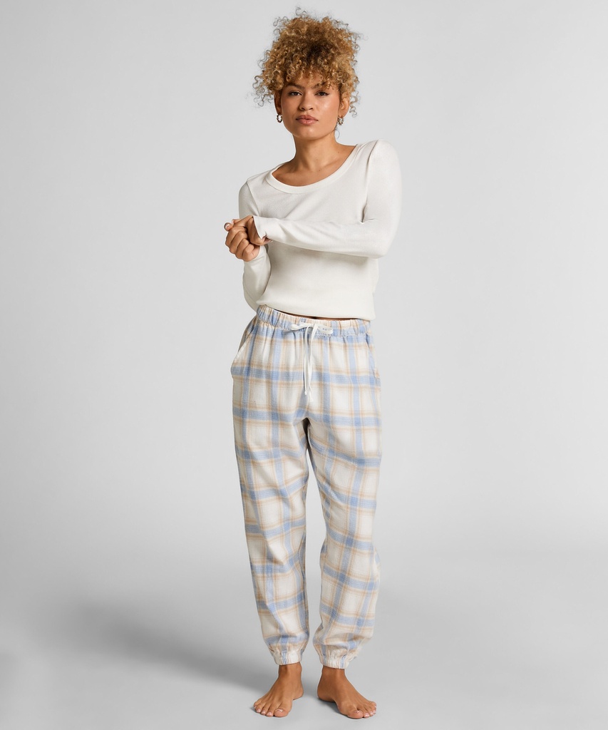 Pantalon de Pyjama Flanel - Bleu gris