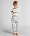 Pantalon de Pyjama Flanel - Bleu gris