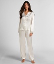 Ensemble de pyjama en satin Shiny - Blanc