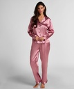 Ensemble de pyjama en satin Shiny - Rose