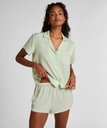 Short en satin Minimal - Vert