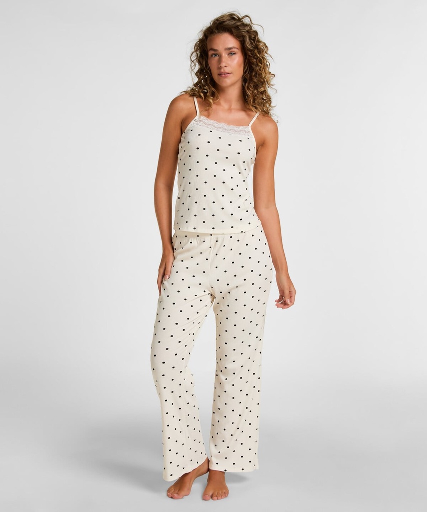 Ensemble Pyjama Dots - Blanc