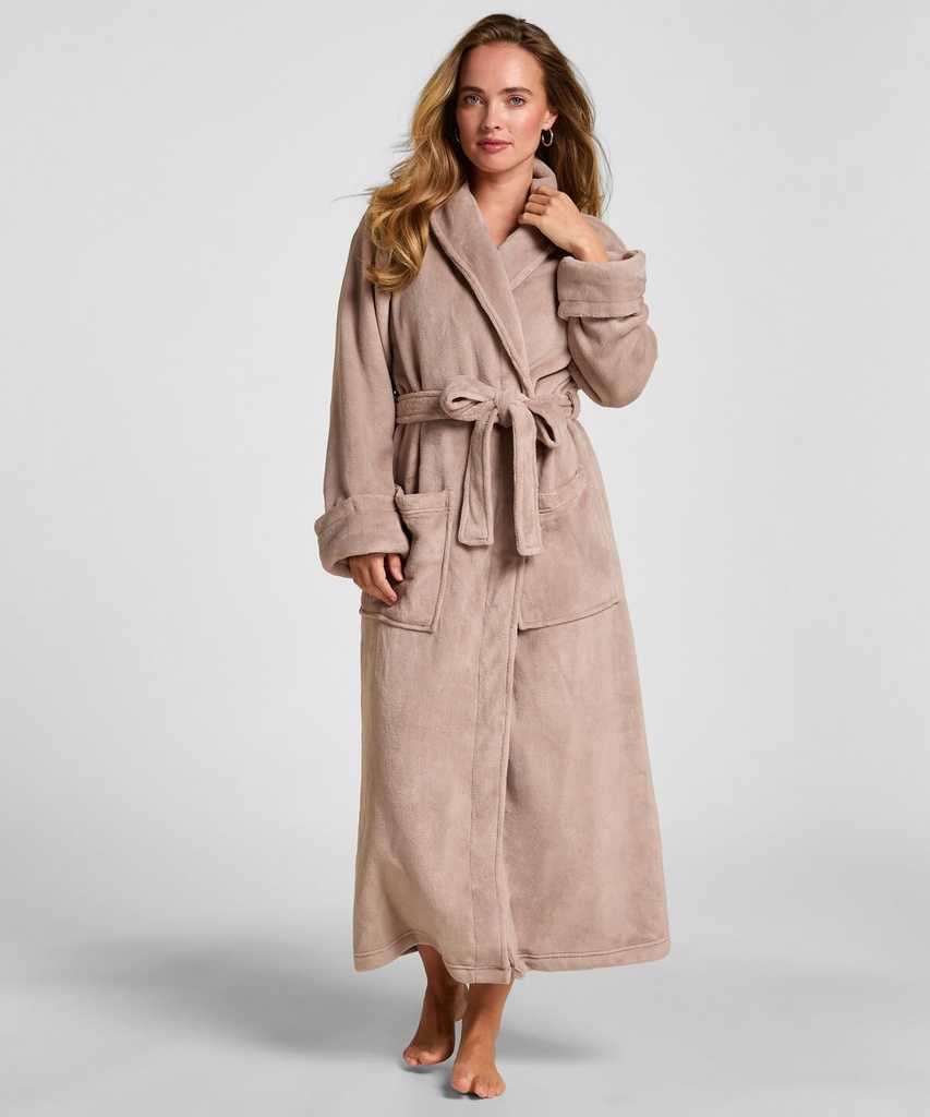 Peignoir en polaire douce - Beige