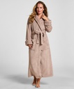 Peignoir en polaire douce - Beige
