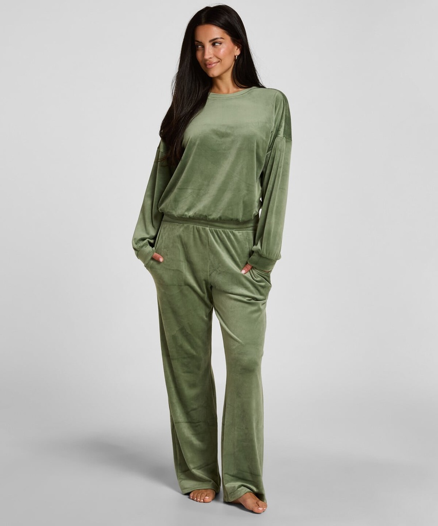 Ensemble Pyjama Velours - Vert