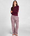 Pyjama en sergé - Violet