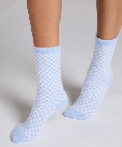 [301568001] Lot de 2 Paires de Chaussettes Cosy - Bleu