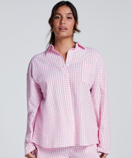 Haut de pyjama en Coton - Rose