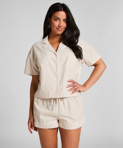Short Coton - Beige