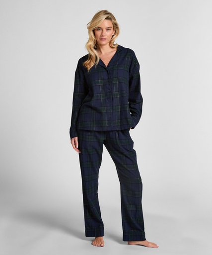 Pantalon de Pyjama Flanel - Bleu marine