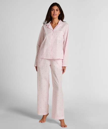 Pyjama en jersey de coton - Blanc