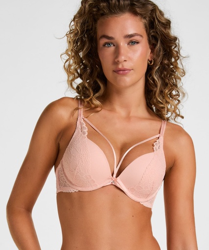 Soutien-gorge push-up à armatures préformé Isadora - Rose
