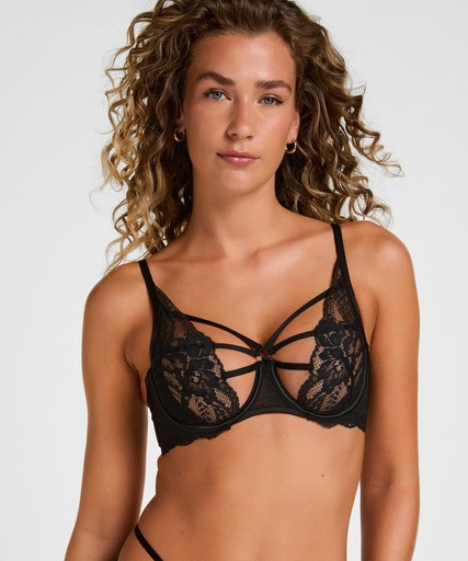 Soutien-Gorge à Armatures Non-Rembourré Sosha - Noir