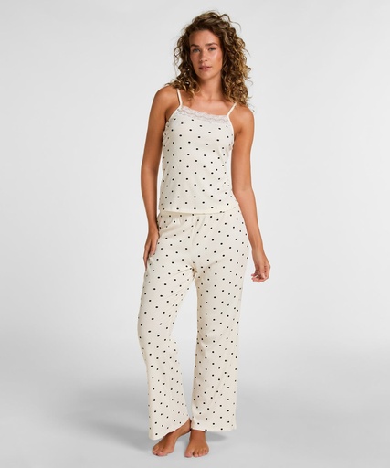 Ensemble Pyjama Dots - Blanc