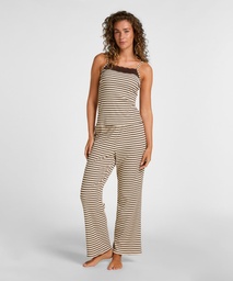 Ensemble Pyjama en Dentelle - Marron, Marron, coloris