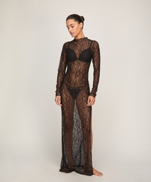 Nuisette Allover Lace - Noir, Noir, coloris