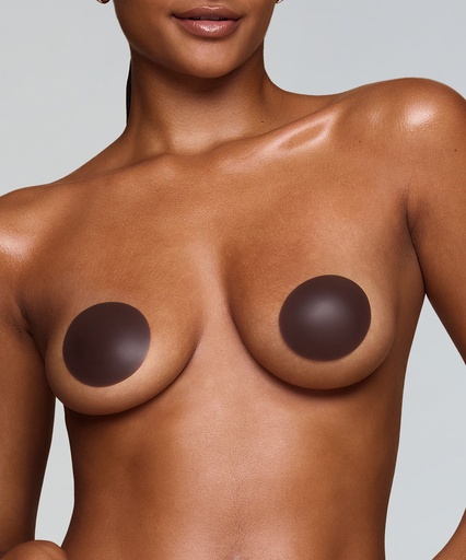 [205170001] Silicon nipple covers - Chocolat
